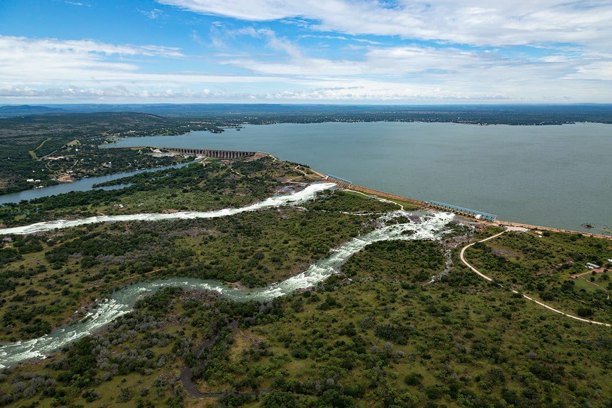 Buchanan Dam on the Colorado River